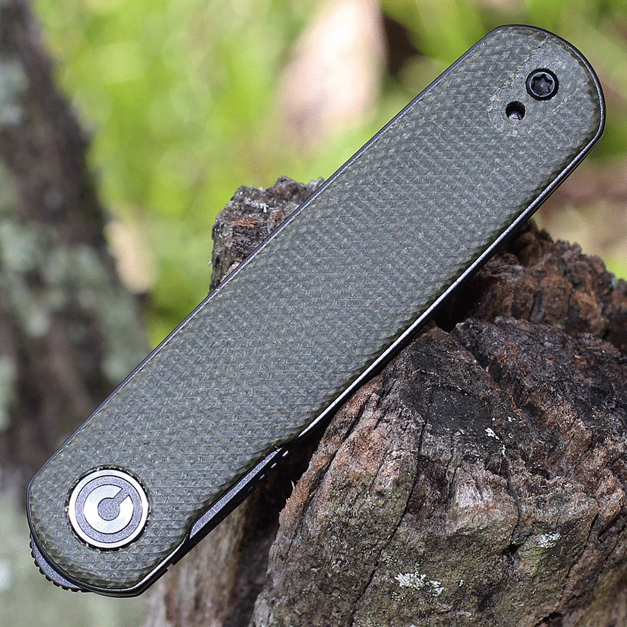 Cheapest ❤️ CIVIVI Knives CIVIVI Lumi Green Micarta (2.5" Black SW) C20024-1 🔔 3 Cheapest ❤️ CIVIVI Knives CIVIVI Lumi Green Micarta (2.5" Black SW) C20024-1 🔔 - Image 3