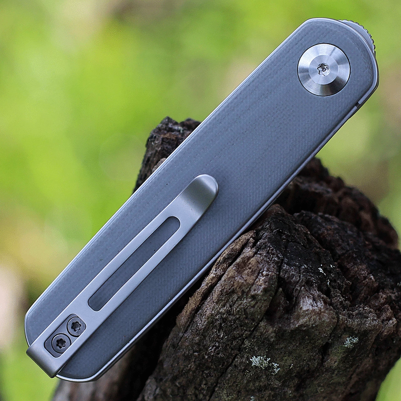 Hot Sale 👏 CIVIVI Knives CIVIVI Lumi Gray G-10 (2.5" Stonewashed) C20024-2 🛒 4 Hot Sale 👏 CIVIVI Knives CIVIVI Lumi Gray G-10 (2.5" Stonewashed) C20024-2 🛒 - Image 4