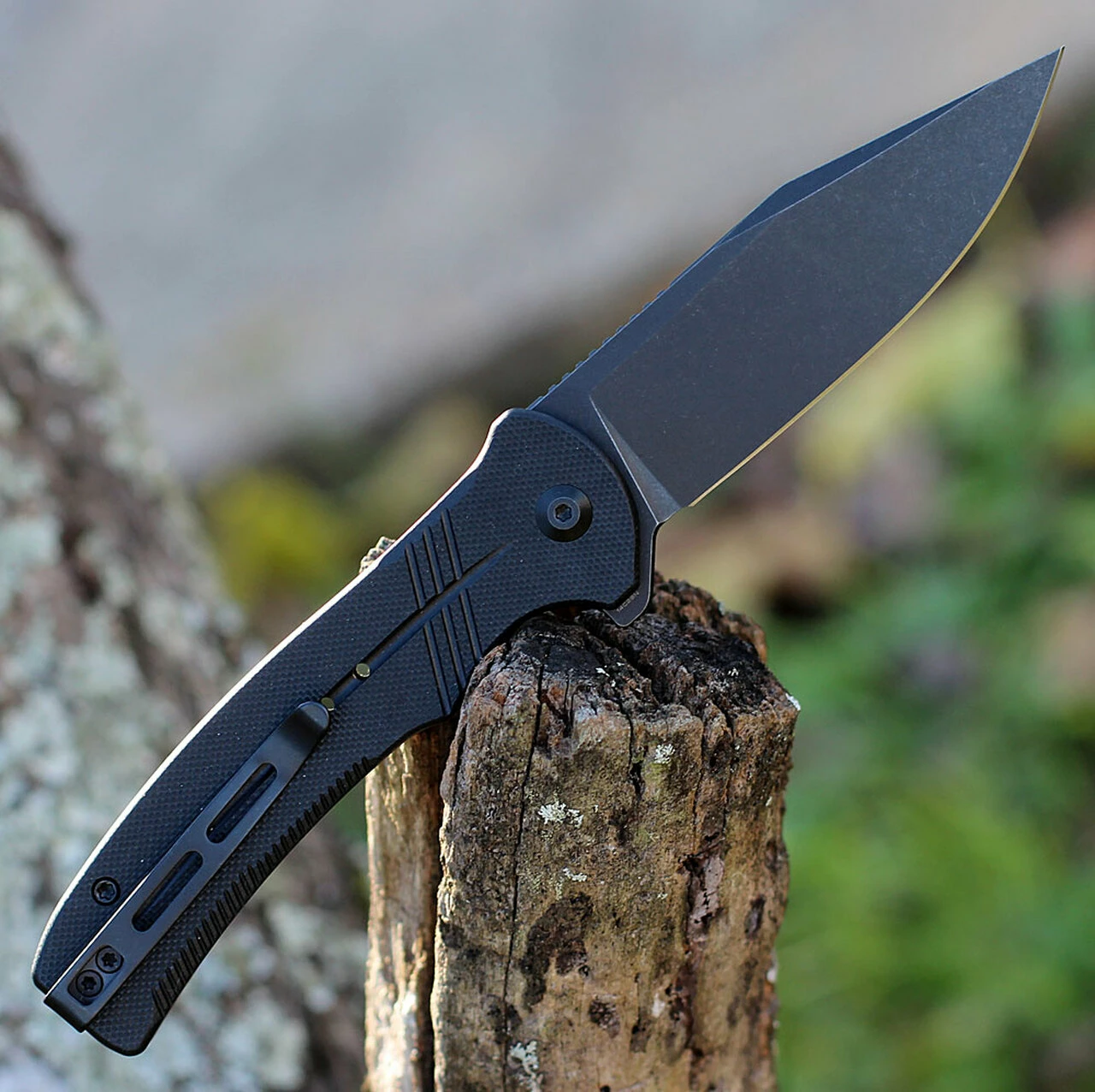 New ๐ CIVIVI Knives CIVIVI Cogent Button Lock - Black G10 (3.5" Blk) C20038D-1 ๐งจ 2 New ๐ CIVIVI Knives CIVIVI Cogent Button Lock - Black G10 (3.5" Blk) C20038D-1 ๐งจ - Image 2