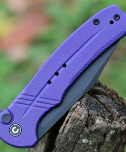 Cheap ✔️ CIVIVI Knives CIVIVI Cogent Button Lock - Purple G10 (3.5" Blk) C20038D-2 🔔 -Automatic Knives shop CIVC20038D2.3 55092.1638908105
