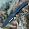 Outlet 👏 CIVIVI Knives CIVIVI Cogent Button Lock - Black G10 (3.5" Blk Serr) C20038E-1 🔔