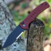 Wholesale ⌛ CIVIVI Knives CIVIVI Cogent Button Lock - Burgundy G10 (3.5" Blk Serr) C20038E-2 😍