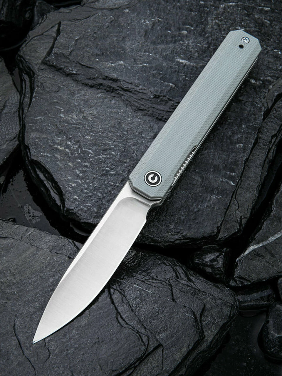 Buy 👍 CIVIVI Knives CIVIVI Exarch C2003A, 3.22" D2 Satin Drop Point Plain Blade, Gray G-10 Handles ⭐ 1 Buy 👍 CIVIVI Knives CIVIVI Exarch C2003A, 3.22" D2 Satin Drop Point Plain Blade, Gray G-10 Handles ⭐