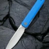 Best deal 🔥 CIVIVI Knives CIVIVI Exarch C2003B, 3.22" D2 Satin Drop Point Plain Blade, Blue G-10 Handles 🧨