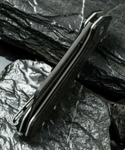 Wholesale 🤩 CIVIVI Knives CIVIVI Mini Bullmastiff C2004DS-1, 2.97" Damascus Cleaver Blade, Black G-10 Handles w/Twill Carbon Fiber Overlay ⭐ -Automatic Knives shop CIVC2004DS1 5 02656.1622143673