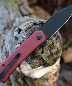 Best reviews of 🛒 CIVIVI Knives CIVIVI Relic Flipper w/Tweezers - Burgundy G-10 (3.5" Blk Nitro-V) C20077B-2 💯 -Automatic Knives shop CIVC20077B2 39679.1635867750