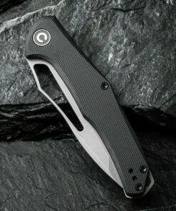 New ⭐ CIVIVI Knives CIVIVI Fracture C2008E, 3.35" 8Cr14MoV Stonewashed Tanto Blade, Black G-10 Handles ✨ -Automatic Knives shop CIVC2008E 3 70757.1599146205