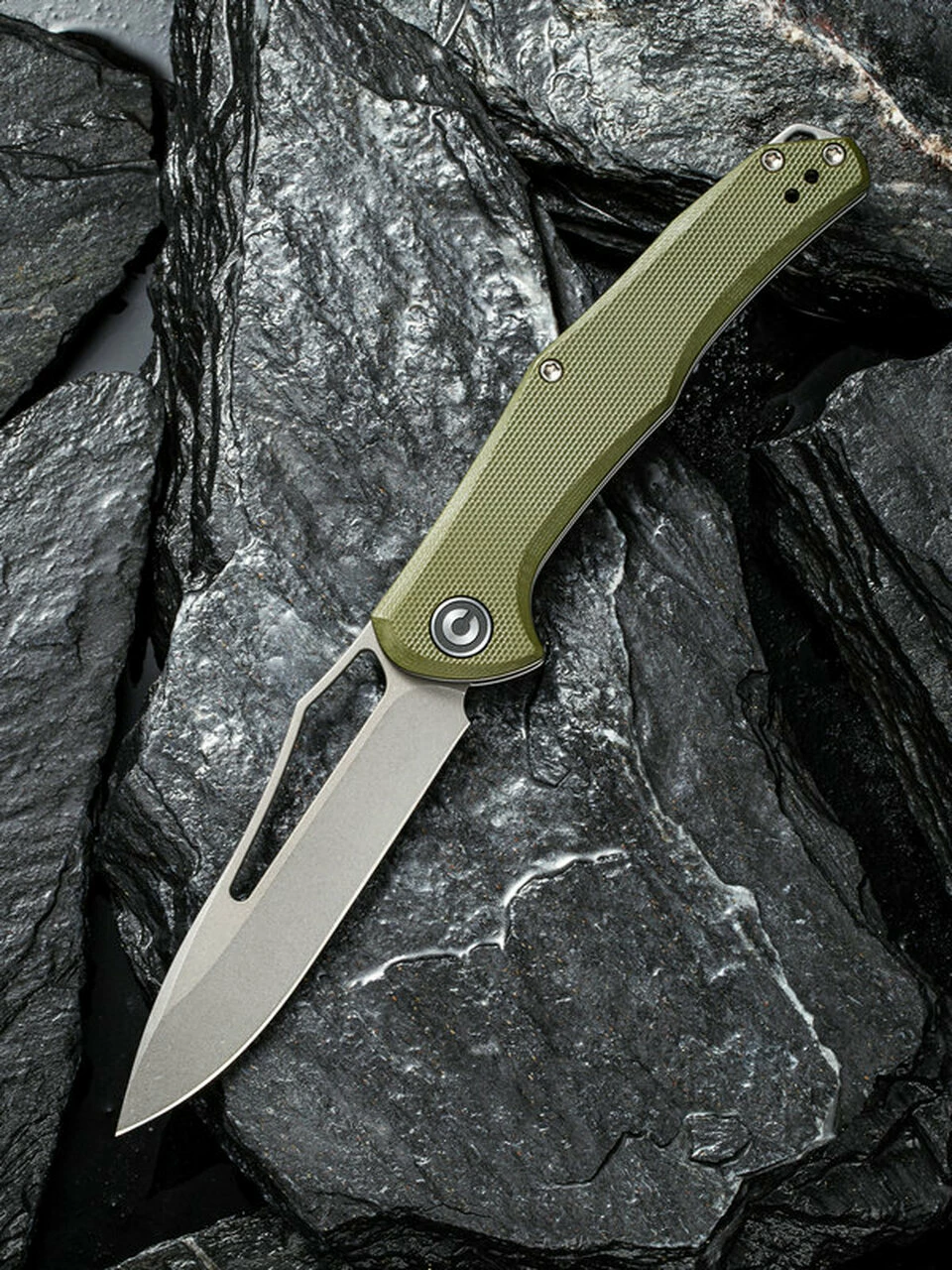 Wholesale ๐ CIVIVI Knives CIVIVI Fracture C2009A, 3.35" 8Cr14MoV Stonewashed Plain Blade, OD Green G-10 Handle ๐งจ 1 Wholesale ๐ CIVIVI Knives CIVIVI Fracture C2009A, 3.35" 8Cr14MoV Stonewashed Plain Blade, OD Green G-10 Handle ๐งจ