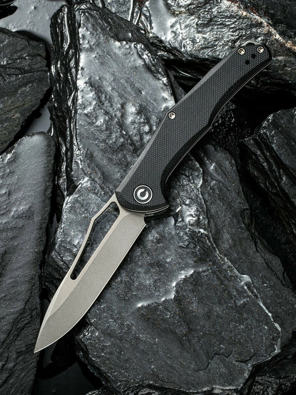 Cheap ✔️ CIVIVI Knives CIVIVI Fracture C2009E, 3.35" 8Cr14MoV Stonewashed Plain Blade, Black G-10 Handle 🧨 1 Cheap ✔️ CIVIVI Knives CIVIVI Fracture C2009E, 3.35" 8Cr14MoV Stonewashed Plain Blade, Black G-10 Handle 🧨