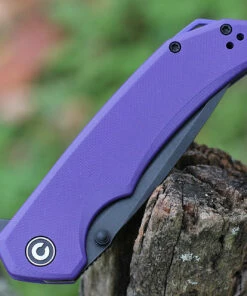Coupon 👏 CIVIVI Knives CIVIVI Brazen Tanto - Purple G10 (3.5" D2 Blk SW) C2023D 😀 -Automatic Knives shop CIVC2023D.3 77682.1638905544