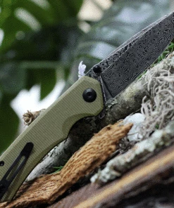 Best reviews of 😍 CIVIVI Knives CIVIVI Brazen Flipper Knife C2102DS-2, 3.46" Damascus Blade, Olive Micarta Handle 🧨 -Automatic Knives shop CIVC2102DS2 59254.1619103978