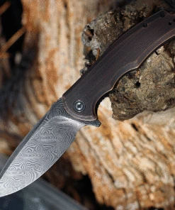 Flash Sale 😀 CIVIVI Knives CIVIVI Praxis - Black Rubbed Copper (3.74" Dam.) C803DS-3 🎁
