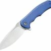 Cheapest 🛒 CIVIVI Knives CIVIVI Praxis C803E, 3.75" 9Cr18MoV Satin Drop Point Blade, Blue G-10 Handles 🤩