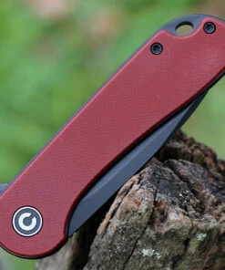 Brand new 🛒 CIVIVI Knives CIVIVI Elementum -Burgundy G10 (3" D2 Blk SW) C907A-1 💯 -Automatic Knives shop CIVC907A1.3 82014.1638906043