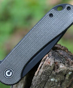 Hot Sale ✨ CIVIVI Knives CIVIVI Elementum - Dark Green Micarta (3" D2 Blk SW) C907Z ✨ -Automatic Knives shop CIVC907Z.3 33697.1638904255