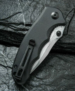 Cheap 😍 CIVIVI Knives CIVIVI Hooligan Linerlock Folder C913DS-1, 2.98" Damascus Drop Point Blade, Black G-10 Handles ✔️ 8 Cheap 😍 CIVIVI Knives CIVIVI Hooligan Linerlock Folder C913DS-1, 2.98" Damascus Drop Point Blade, Black G-10 Handles ✔️ -Automatic Knives shop CIVC913DS1.3 05591.1587568844