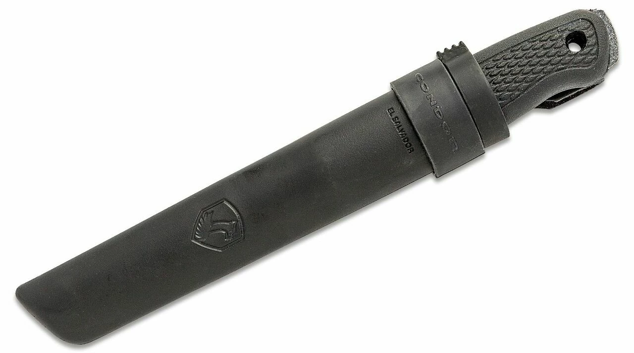 Outlet ๐ Condor Bushglider Fixed Blade CTK3950-4.2HC, 4.2" 1095 Carbon Steel, Black Polypropylene Handle ๐งจ 2 Outlet ๐ Condor Bushglider Fixed Blade CTK3950-4.2HC, 4.2" 1095 Carbon Steel, Black Polypropylene Handle ๐งจ - Image 2