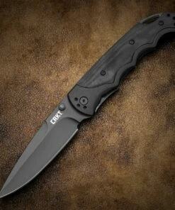 Brand new 🤩 CRKT 1050K Fire Spark™, 3.875" Black 8Cr14MoV Plain Blade, Black G-10 Handle 🎁