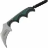 Best Sale ⭐ CRKT Keramin Neck Knife Black & Green (2.3" Bead Blast) 2389 😀