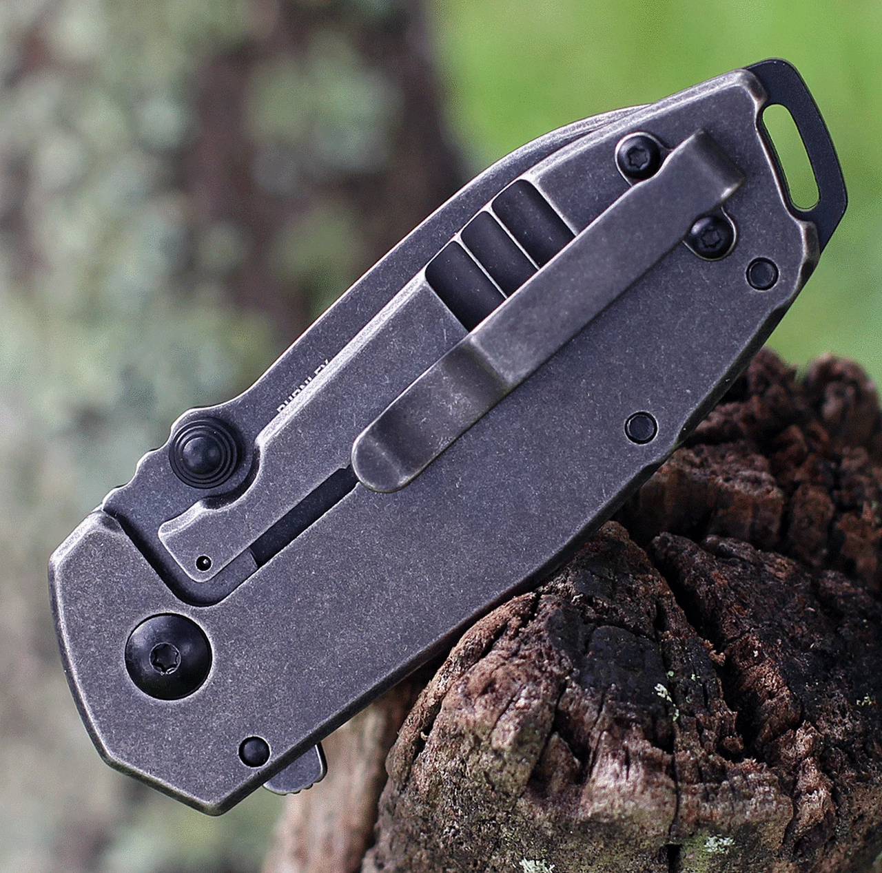 Deals 👍 CRKT Squid Assisted Flipper 2493, 2.37" 8Cr14MoV Stainless Steel Black Stonewashed Plain Blade, Black Stainless Steel Handles 😀 4 Deals 👍 CRKT Squid Assisted Flipper 2493, 2.37" 8Cr14MoV Stainless Steel Black Stonewashed Plain Blade, Black Stainless Steel Handles 😀 - Image 4