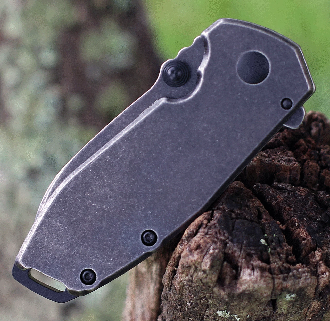 Deals 👍 CRKT Squid Assisted Flipper 2493, 2.37" 8Cr14MoV Stainless Steel Black Stonewashed Plain Blade, Black Stainless Steel Handles 😀 3 Deals 👍 CRKT Squid Assisted Flipper 2493, 2.37" 8Cr14MoV Stainless Steel Black Stonewashed Plain Blade, Black Stainless Steel Handles 😀 - Image 3