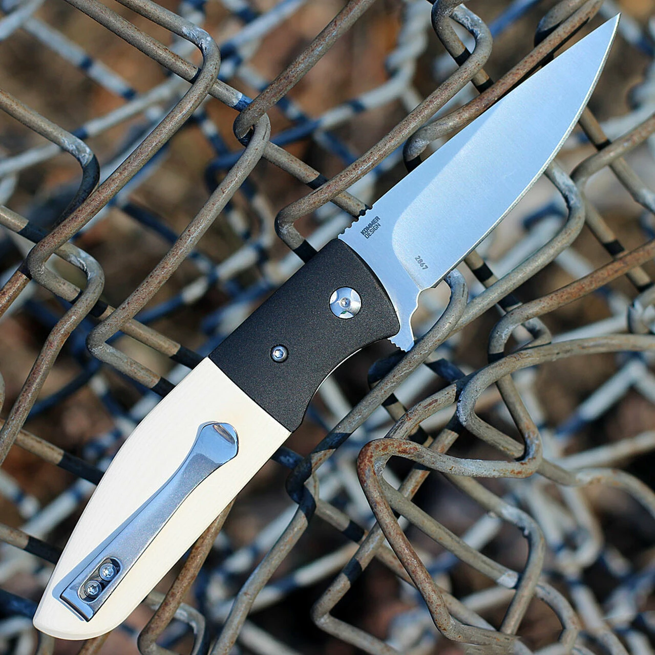 Best Sale 🔔 CRKT Kommer Curfew - IWhite Alum. (3.12" 8Cr13MoV Satin) 2867 ✔️ 2 Best Sale 🔔 CRKT Kommer Curfew - IWhite Alum. (3.12" 8Cr13MoV Satin) 2867 ✔️ - Image 2