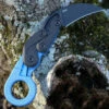 Deals ⭐ CRKT Provoke Karambit - Blue Grivory (2.4" 4116 Blk) 4041B 😀