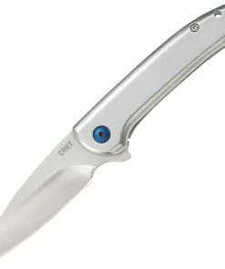 Outlet 🔔 CRKT Delineation A/O - Gray SS (2.94" 8Cr13MoV Satin) 5385 ❤️