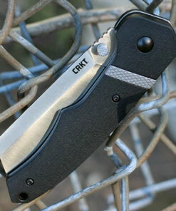 Budget 💯 CRKT Ripsnort II - Black GRN (3.5" 8Cr13MoV Satin) 7271 😀 -Automatic Knives shop CR7271.2 98045.1643399806