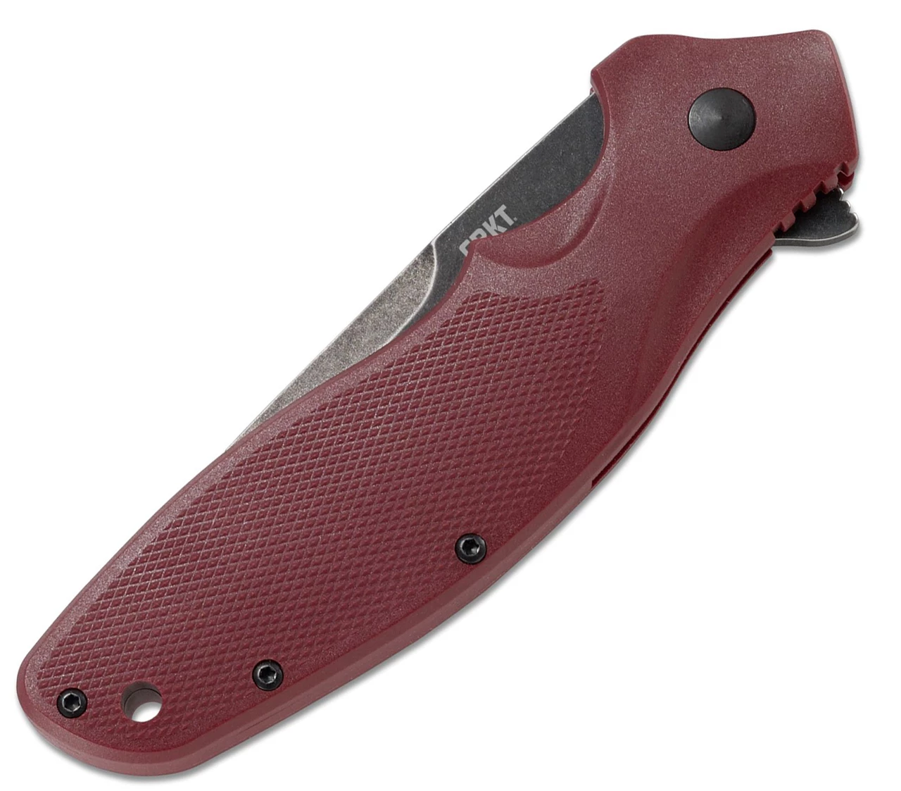 Best reviews of 🌟 CRKT Shenanigan Spring Assisted Flipper K800RKP, 3.35" 1.4116 Stainless Steel Black Stonewashed Plain Blade, Maroon GRN Handles 😍 2 Best reviews of 🌟 CRKT Shenanigan Spring Assisted Flipper K800RKP, 3.35" 1.4116 Stainless Steel Black Stonewashed Plain Blade, Maroon GRN Handles 😍 - Image 2