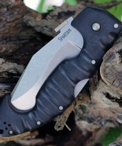 Best Sale ๐งจ Cold Steel Spartan 21ST, 4.50" AUS-10A Stonewashed Plain Blade, Black Griv-Ex Handles โ 6 Best Sale ๐งจ Cold Steel Spartan 21ST, 4.50" AUS-10A Stonewashed Plain Blade, Black Griv-Ex Handles โ -Automatic Knives shop CS21ST.3 88304.1625084847