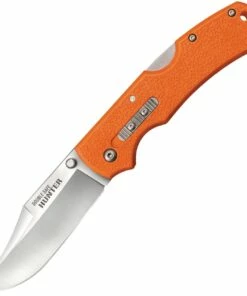 Deals ✔️ Cold Steel Double Safe Hunter CS23JB, 3.50" 8Cr13MoV Satin plain Blade, Orange GFN Handles 🎉