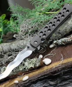 Wholesale 👍 Cold Steel 4" Kris Ti-Lite Folding Knife 26SK4, 4" AUS-10A Satin Plain Blade, Flat Dark Earth Zytel Handle 😀