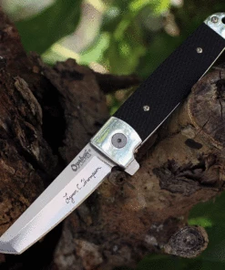 Top 10 👏 Cold Steel Oyabun 32AA, 3.50" CPM-S35VN Satin Plain Blade, Black Aluminum Handles w/ G-10 Handles 😍