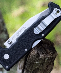 Cheap 🌟 Cold Steel SR1 Lite Black Griv-Ex (4" Satin Clip Point) 62K1 👍 -Automatic Knives shop CS62K1.2 65876.1632238942