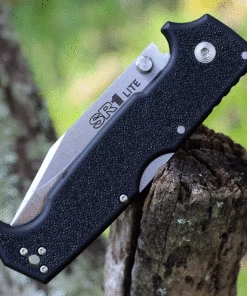 Cheap 🌟 Cold Steel SR1 Lite Black Griv-Ex (4" Satin Clip Point) 62K1 👍 -Automatic Knives shop CS62K1.3 13322.1632238942