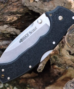 Cheapest ✔️ Cold Steel 4-Max Scout Black Griv-Ex (4" AUS-10 SW) 62RQ 🔔 -Automatic Knives shop CS62RQ 11903.1631118289