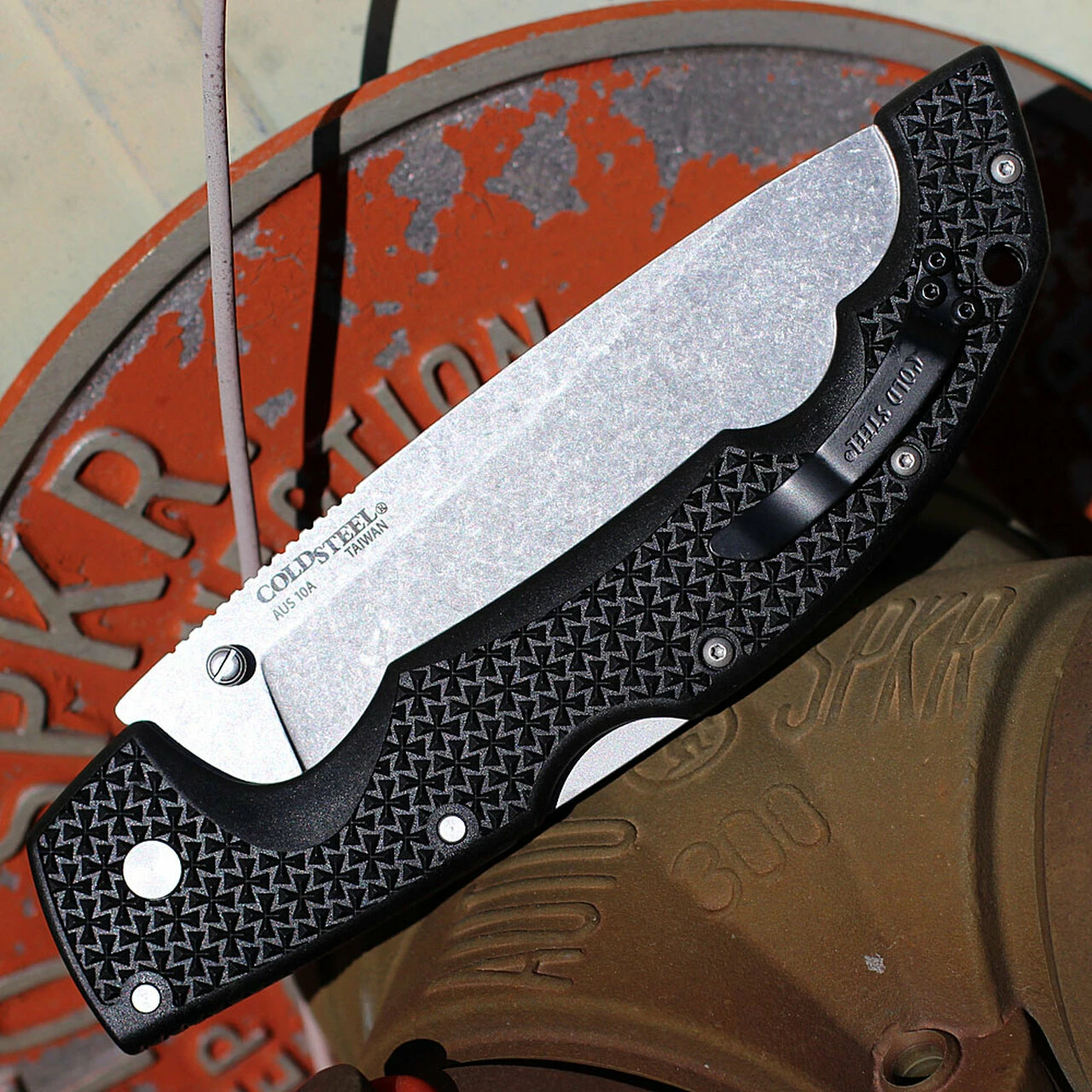 Best deal 🎁 Cold Steel XL Voyager - Black Griv-Ex (5.5" AUS10A) CS-29AXB 🛒 4 Best deal 🎁 Cold Steel XL Voyager - Black Griv-Ex (5.5" AUS10A) CS-29AXB 🛒 - Image 4