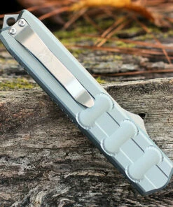 Deals 👏 CobraTec Enforcer OTF Automatic - Grey Alum. (3.25" M390 Satin) CTEGRYM390DNS 🎁 -Automatic Knives shop CTEGRYM390DNS.1 56314.1641323361