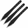 Buy 👏 Condor Dismissal Throwing Knife Set of 3 , 7" Overall 1075HC Black Coated, Black Nylon Sheath 🧨