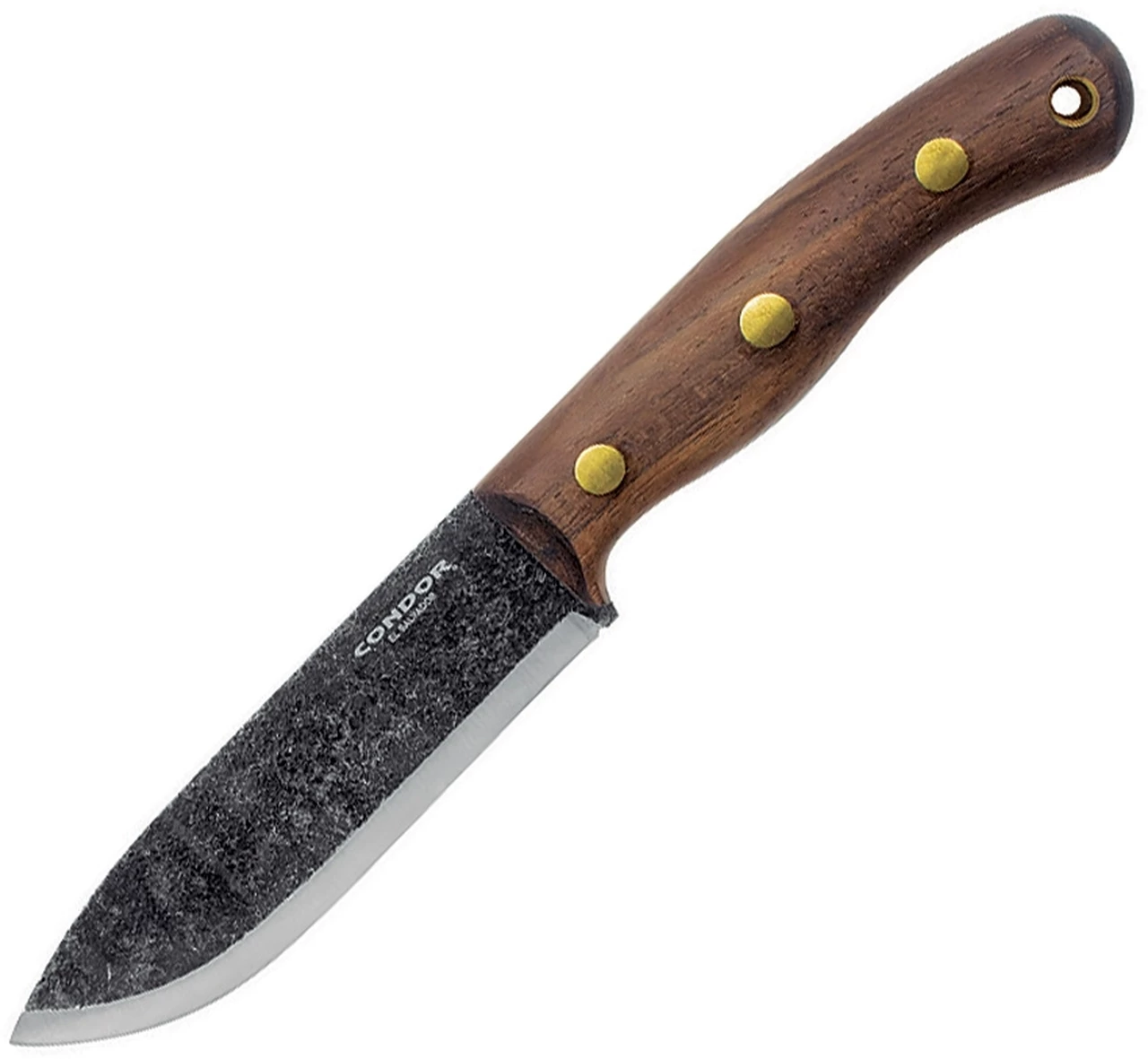 Hot Sale 🤩 Condor Bisonte Fixed Blade CTK3954-4.7HC, 4.7" Classic Finish Carbon Steel Drop Point, Walnut Handle 🔥 1 Hot Sale 🤩 Condor Bisonte Fixed Blade CTK3954-4.7HC, 4.7" Classic Finish Carbon Steel Drop Point, Walnut Handle 🔥