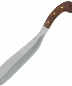 Budget 🧨 Condor Village Parang Machete CTK419-12SS 12" SS 420 HC Stainless Steel Blade Walnut Handle and Leather Sheath 🛒