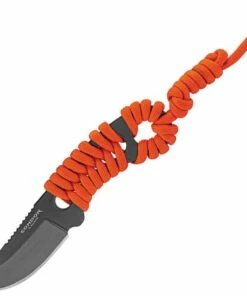 Best deal 💯 Condor Carlitos 80625HC, 2.51" 1075 Carbon Steel Black Cerakote Plain Blade, Orange Paracod Handles 👏