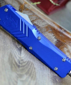 Flash Sale 🧨 CobraTec Knives LBLUFS-XLDAGNS Large FS-X Blue , 3.50" D2 Steel Dagger, Anodized Aviation Aluminum Handle ⭐ -Automatic Knives shop CTKLBLUFSX.1 59629.1621282062