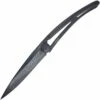 Deals 🔔 Deejo Knives Deejo 37G Eleven Blade Tattoo, 3.74" Black Titanium Coated Z40C13 SS Blade, Ebony Handle 👍