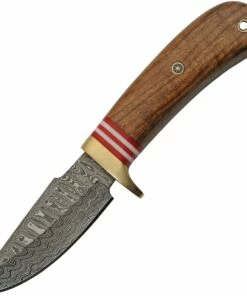 Best deal 😀 Damascus Blade Knife Damascus Blades - Brown Walnut (4" Damascus) DM-1287 😍