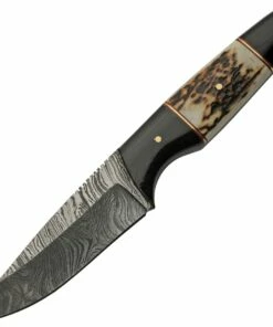 Best reviews of 💯 Damascus Blade Knife Damascus Blades - Buffalo/Stag Bone (4.5" Damascus) 1293SG 🎉