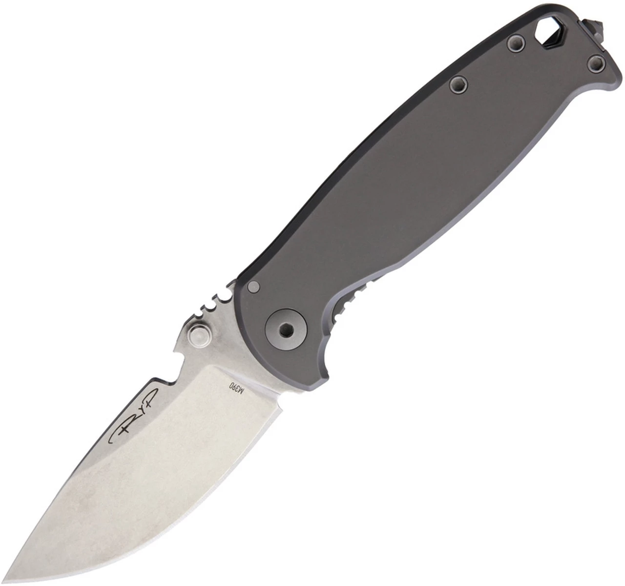New ⌛ DPx Gear Hest 3.0 TI Decade DPHSF011, .15" M390 Stonewashed Plain Blade, Titanium Handle ⭐ 1 New ⌛ DPx Gear Hest 3.0 TI Decade DPHSF011, .15" M390 Stonewashed Plain Blade, Titanium Handle ⭐