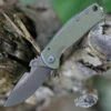 Coupon 🔔 DPX HEST/F Urban DPHSF060, 2.9" CPM154 PVD Coating Plain Blade, Olive Drab G10 Handle ⭐