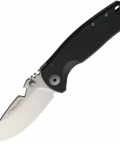 Discount ⭐ DPX Gear HEST Urban Mil Spec HSF062, 2.75" CPM-154 Tumble Plain Blade, Black G-10 & Titanium Handle ⌛